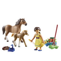 PLAYMOBIL Spirit Riding Free Pru with Horse and Foal