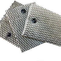 HQRP 3-Pack Wick Filter for Sunbeam Humidifier HWF100, SF235 Replacement