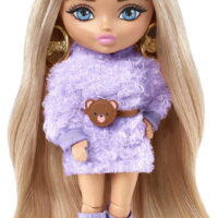 Barbie Extra Minis Doll #4 in Fashion & Accessories, with Doll Stand [Walmart Exclusive]