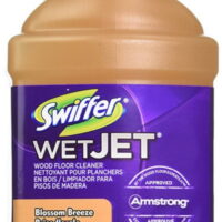Swiffer WetJet Wood Floor Cleaner Refill, Blossom Breeze 42.20 oz (Pack of 2)