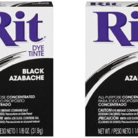 Rit All-Purpose Powder Dye, Black (2 pack)