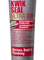 DAP Kwik Seal Ultra Premium Kitchen & Bath Sealant, Clear, 5.5 Oz