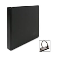 Business Source BSN28557 Round Ring Binder- 1-.50in. Capacity- 11in.x8-.50in.- Green