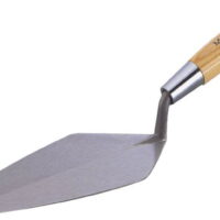Vulcan Brick Trowel, 10 In L High Carbon Steel Blade, Hardwood Handle