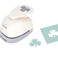 Bira Craft 1 inch Shamrock 1 Lever Action Craft Punch for Paper Crafting Scrapbooking