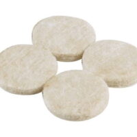 New Shepherd Hardware 9953 Felt Gard 1-1/2 Inch Round Heavy Duty Felt Pads Beige 8 Pack,Each