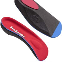 Kelaide 3/4 Orthotic Insoles Arch Support Shoe Inserts for Plantar Fasciitis,Flat Feet,Heel Spur Pain