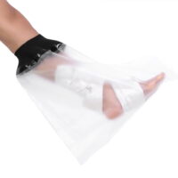 Waterproof Adult Sealed, Cast Bandage Protector, Wound Fracture Foot Leg Knee Cover For Shower, Foot Injury Bathing Waterproof Cover Foot Wrap Anti-Infective