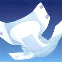 Wings Quilted Overnight Brief, Medium, Heavy Absorbency, # 67033 - Pack of 12