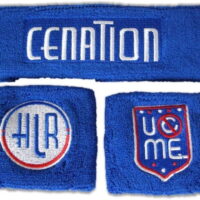 John Cena WWE Headband Wristband Sweatband Set Color: RoyalBlue