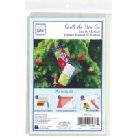 June Tailor Quilt As/Go C/P Squares Stocking