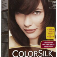 Revlon ColorSilk Hair Color [32] Dark Mahogany Brown 1 ea (Pack of 2)
