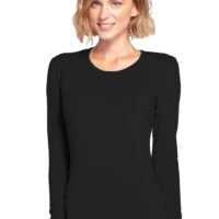 Cherokee Workwear Women's Underscrubs Long Sleeve Knit Tee 4881
