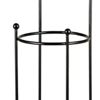 Free-Standing Toilet Paper Holder, Black Onyx