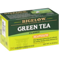 Bigelow Tea Green Tea Classic Decaffeinated Peach 20 Tea Bags Pack of 3