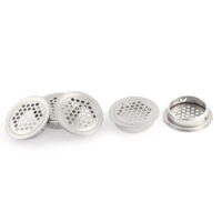 Unique BargainsStainless Steel Kitchen Bathtub Sink Strainer Drain Stopper 42mm Head Dia 5 Pcs