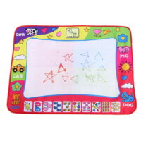 Mavis Laven Doodle Board,Water Painting Draw Writing Mat Kid Developmental Doodle Board Toy With Pen, Baby Gift Doodle Mat