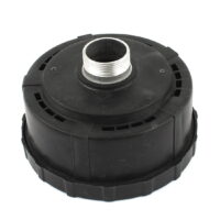 Unique Bargains Black Plastic Housing 1BSP Thread Air Compressor Intake Filter