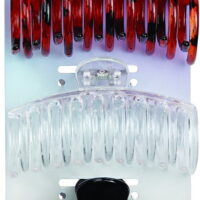Goody Classics Medium Spiral Claw Clip 3 ea (Pack of 2)