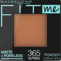 Maybelline Fit Me Matte + Poreless Pressed Face Powder Makeup, Nutmeg, 0.29 oz