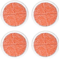 KEEPOW Replacement Mop Pads for Bissell Spinwave 2039A 2124 Hard Floor Pad 4Packs