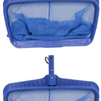 2) Swimline Hydro Tools 8040 Professional Heavy Duty Deep Bag Leaf Rake Pool Net
