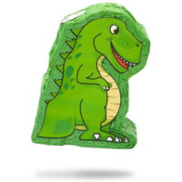 3 Pack Mini T-Rex Themed Dinosaur Pinata for Kids Boys Green Dino Birthday Party Decorations Supplies, 8 x 6.3 x 2.5 in
