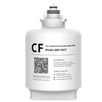 Waterdrop WD-G2CF 2-in-1 Activated Carbon Block Composite Filter, 12-month Lifetime, Replacement for WD-G2-B WD-G2-W WD-G2P600-W Reverse Osmosis System