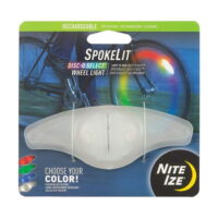 Nite Ize NIT-SKLR-07S-R6 2019N SpokeLit Rechargeable Wheel Light Disc-O Select