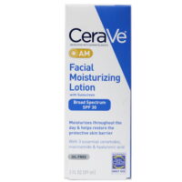 CeraVe AM Facial Moisturizing Lotion SPF 30 | Oil-Free Face Moisturizer with Sunscreen | Non-Comedogenic | 3 Ounce