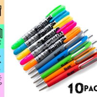 BLIEVE- Bible Highlighters And Pens No Bleed Through, Bible Verse Dry Highlighter and Pens Fine Tip, Bible Journaling Supplies and Bible Study Kit (10 Pack)