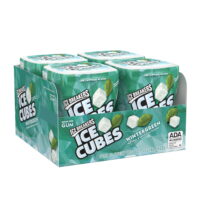 Ice Breakers, Ice Cubes Wintergreen Gum, 3.24 Oz (Pack of 4)