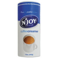 New N'joy Non-Dairy Coffee Creamer, Original, 12 oz Canister, 3/Pack ,Each