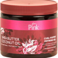 Luster Pink Shea Butter Coconut Oil Curl-Poppin' Defining Gel
