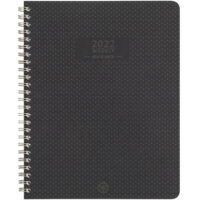 2022 Weekly Monthly Planner, 7' x 8 3/4', by AT-A-GLANCE, Elevation Eco, Stone (75951RW3022)