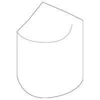 Genuine OE GM Hood Stop Buffer - 15296024