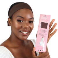 Milano Collection ORIGINAL WiGrip Wig Comfort Band in Brown with FREE TEASING COMB