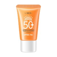 SPF 50 Mineral Sunscreen Cream - Reef-Friendly Broad-Spectrum Sport Sunscreen- Water-Resistant -Clear-Not Greasy,30g