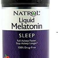 Natrol Melatonin 2.5 mg Liquid 8 Fl Oz Berry Sealed Liquid Melatonin Sleep Aid