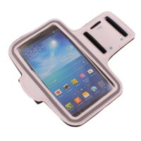 Sports Running Armband for Samsung Galaxy S22 Ultra/Plus Phones - White Gym Workout Case Cover Band Arm Strap Compatible With Samsung Galaxy S22 Ultra/Plus