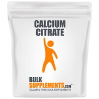 BulkSupplements.com Calcium Citrate - Vegan Calcium - Calcium Supplements for Women - Bone Strength (500 Grams - 1.1 lbs)