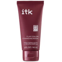 ITK Clay Color Changing  Mask with Kaolin Clay |Deep Pore Cleanser + Pore Minimizer, 2 oz