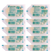 3M 1624W Tegaderm Transparent Film Dressing 2 3/8' x 2 3/4' - Pack of 10