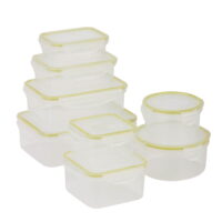Honey Can Do 16pc set snap food containers