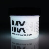 White MX24 Extreme Glow in the Dark Paint Daytime Invisible Neutral  1oz Pot