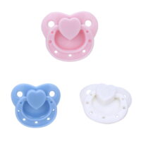 Dummy Pacifier for 26cm Reborn Baby Dolls with Internal Magnetic Accessories