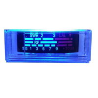 NEW COBRA,UNIDEN CB RADIO S RF / SWR POWER REPLACEMENT METER, BLUE LED LIGHT