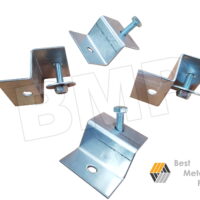 (4) SOLAR PANEL Z BRACKET MOUNTING SET (RV, BOAT, FLAT, ROOF, WALL) ALUMINUM