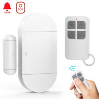 Anti -Theft Burglar Alarm, Wireless Window and Door Open Entry Alert Magnetic Contact Sensor Battery Operated Loud Siren for Home Security, Business, Kids Safety