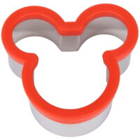 Stainless Steel Mickey Mouse Cookie Cutter/Kids Sturdy Cutters for Cookies, Sandwiches, Biscuit